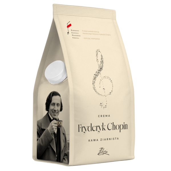 Kawa ziarnista Crema Fryderyk CHOPIN torebka 500g EAN 5905832174385