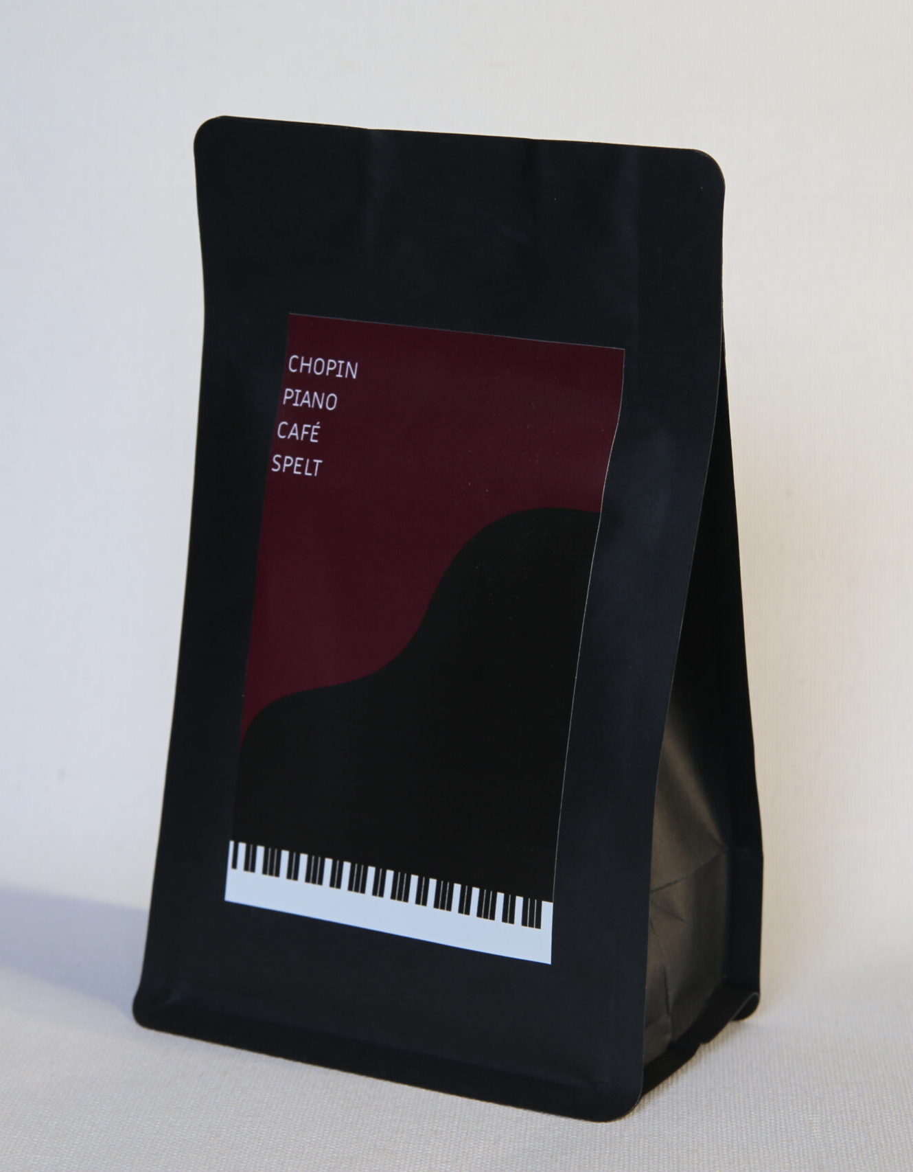Kawa orkiszowa (SPELT) CHOPIN Piano Cafe torebka 200 g - obrazek 2