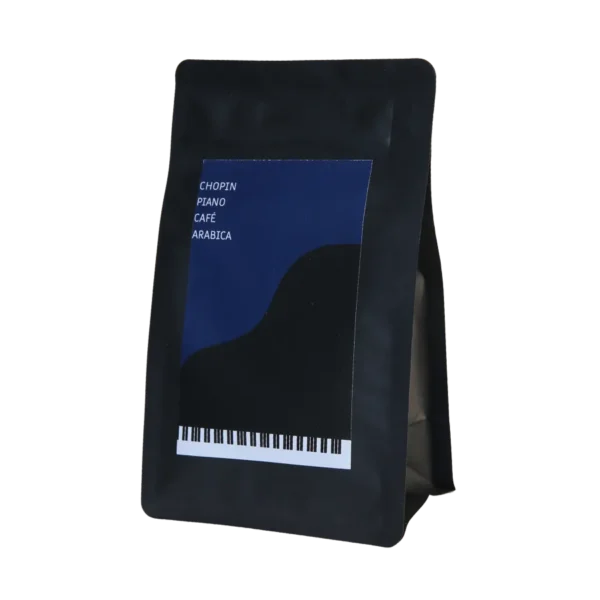Kawa ziarnista ARABICA CHOPIN Piano Cafe torebka 150g