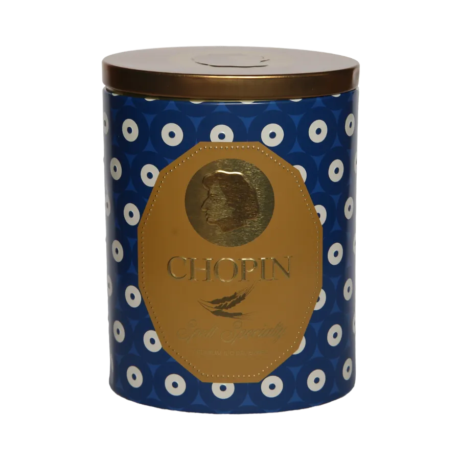 Kawa orkiszowa (SPELT) CHOPIN Piano Cafe metalowa puszka 200g