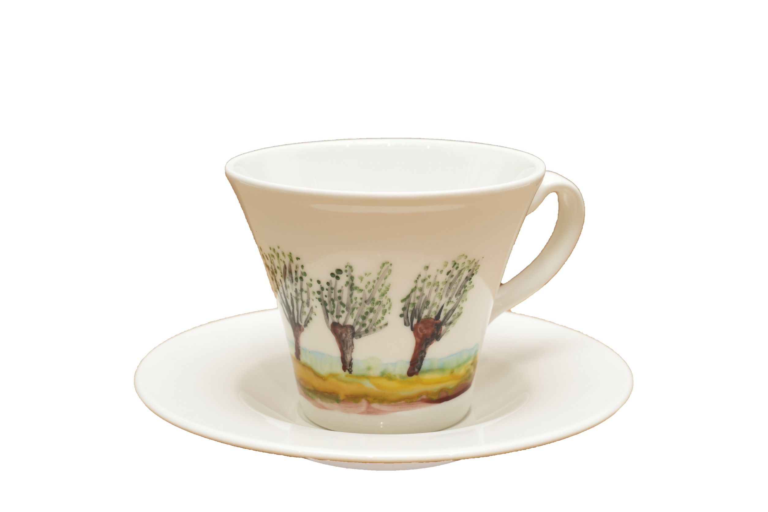 Filiżanka Chopin Piano Cafe porcelana ręcznie malowana 100 ml
