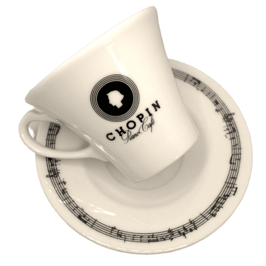 filiżanka ceramiczna Piano Cafe