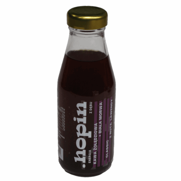 .hopin Lawenda - Zdrowy i energetyzujący napój z żołędzi z nutą lawendy